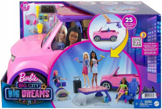 Barbie Samochód 2w1 Scena Koncertowa Akcesoria BIG CITY GYJ25