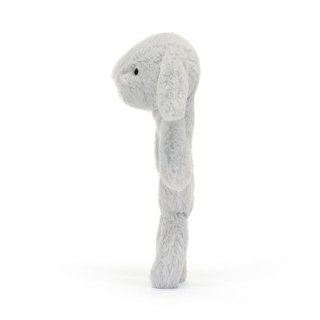 Jellycat Króliczek Grzechotka Srebrna 18 cm