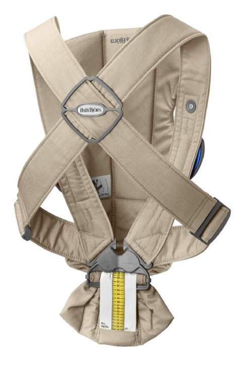 BABYBJORN MINI Woven - nosidełko, Beige