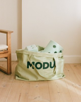 MODU - torba transportowa - Ocean Mint / Forest Green