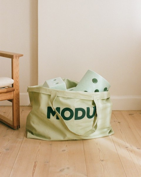 MODU - torba transportowa - Ocean Mint / Forest Green