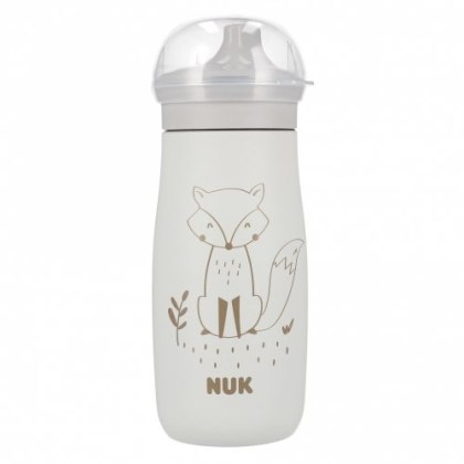 NUK 225324 Kubek Mini ze stali nierdzewnej 300ml LIS