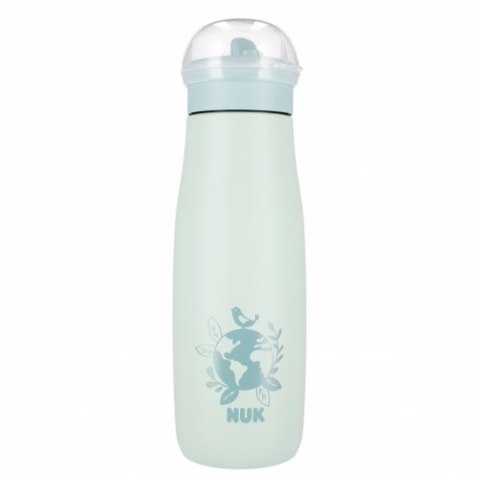 NUK 225328 Kubek ze stali nierdzewnej 500ml Mini +12m glob