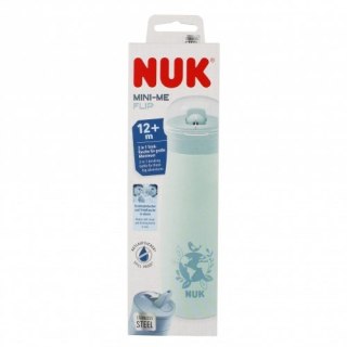 NUK 225328 Kubek ze stali nierdzewnej 500ml Mini +12m glob