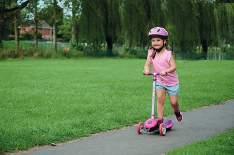 Składana hulajnoga Trunki - różowa, duża