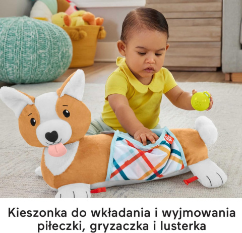 Fisher-Price Piesek 3w1 Poduszeczka pod brzuszek HJW10