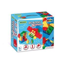 WADER Big Blocks klocki 26 el.