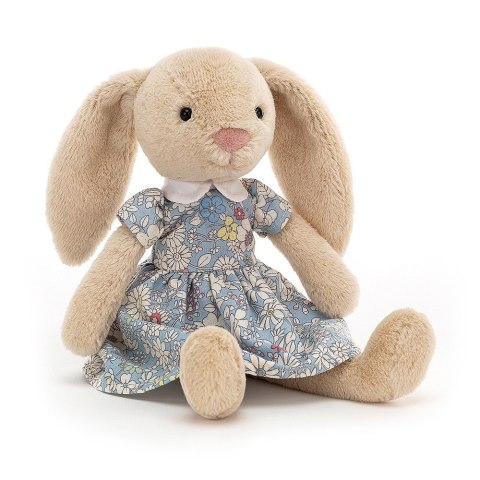 Jellycat Króliczek Lottie w Kwiecistej Sukience 27 cm