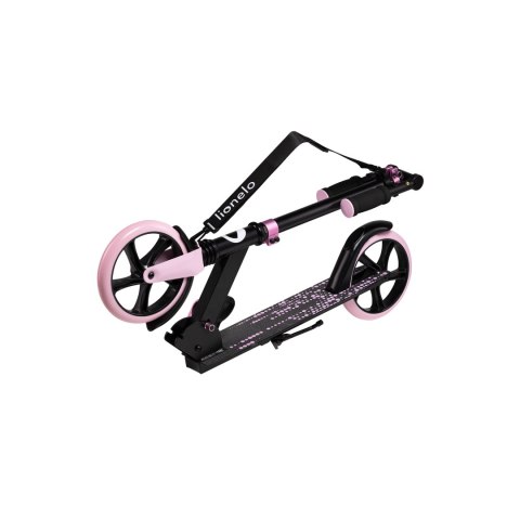 LIONELO Hulajnoga Luca Black Carbon Pink