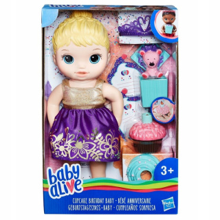 Hasbro Baby Alive Lalka Urodzinowa lala E0596