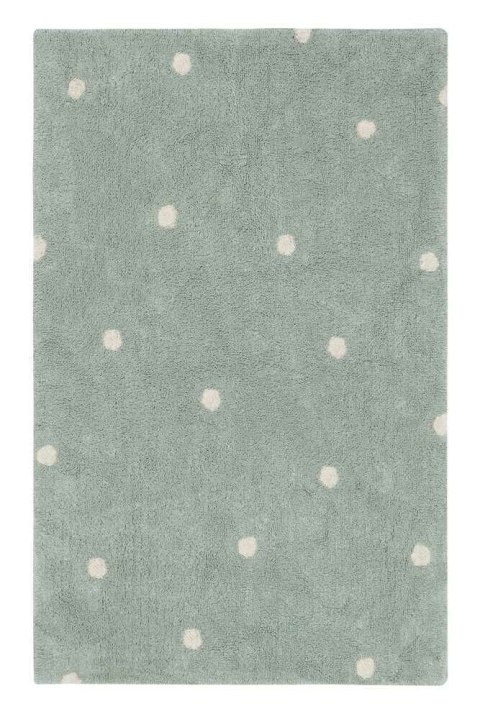 Dywan do prania Mini Dot Blue Sage 100x150