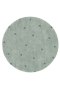 Dywan do prania Round Dot Blue Sage Ø140cm