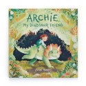 Jellycat „Archie, My Dinosaur Friend" Książeczka dla Dzieci