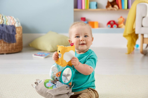 Fisher-Price Książeczka miękkie zwierzątka GJD37