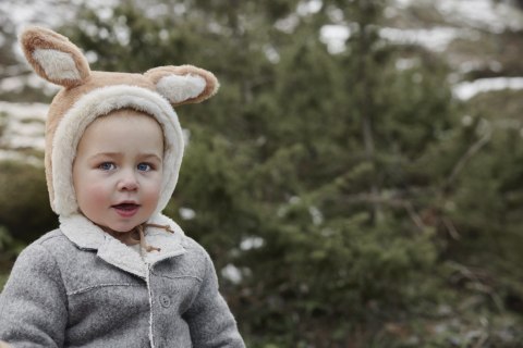 Elodie Details - Czapka Winter Bonnet - Bunny Darling - 6-12 m-cy