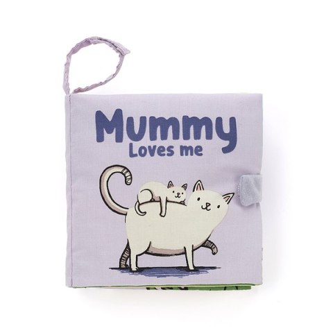 Jellycat „Mummy Loves Me" Książeczka Sensoryczna dla Dzieci