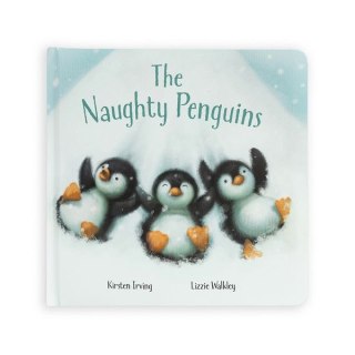 Jellycat „The Naughty Penguins" Książeczka dla Dzieci