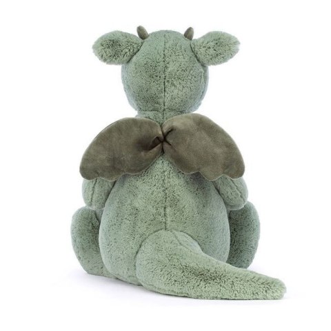 Jellycat Smok Miętowo - Szary 67 cm