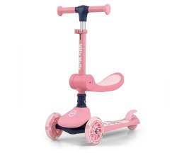 Milly Mally Hulajnoga Scooter FUZZY pink