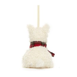 Jellycat Terrier Kremowy Zawieszka 11 cm