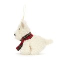 Jellycat Terrier Kremowy Zawieszka 11 cm