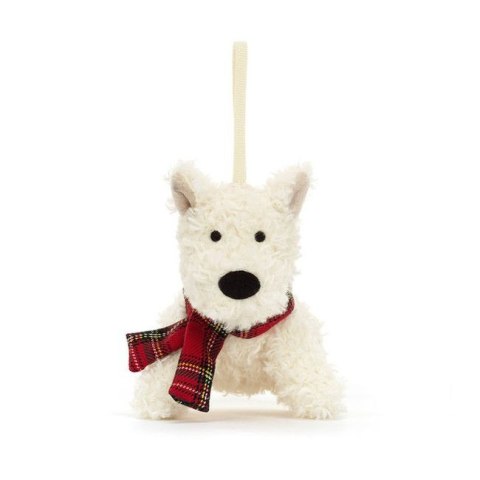 Jellycat Terrier Kremowy Zawieszka 11 cm