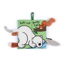 Jellycat „Winter Tails" Książeczka Sensoryczna dla Dzieci