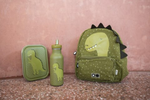 Duży stalowy lunch box - Dinozaur