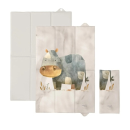 Ceba Składana mata do przewijania 40x60 Basic Cosy Hippo