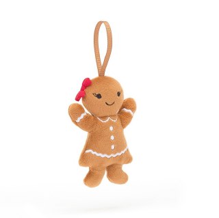 Jellycat Wesoła Piernikowa Dziewczynka Zawieszka 10 cm