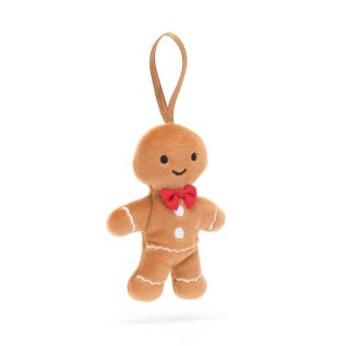 Jellycat Wesoły Piernikowy Chłopiec Zawieszka 10 cm