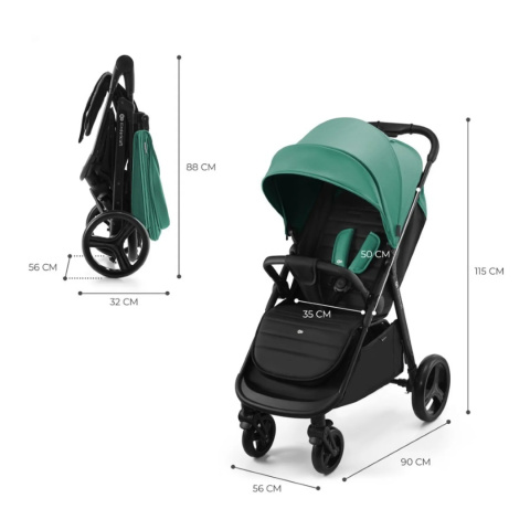 Kinderkraft Wózek spacerowy RINE JUICY GREEN