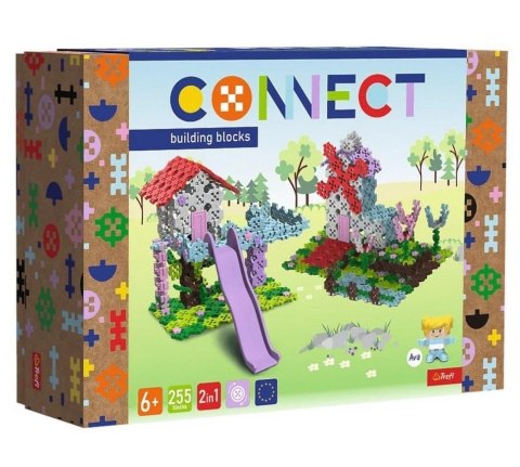 Trefl Klocki Connect 2w1 - Domek na drzewie / Wiatrak