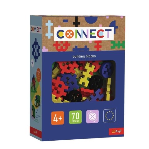 Trefl Klocki Connect - Basic 70 Boy