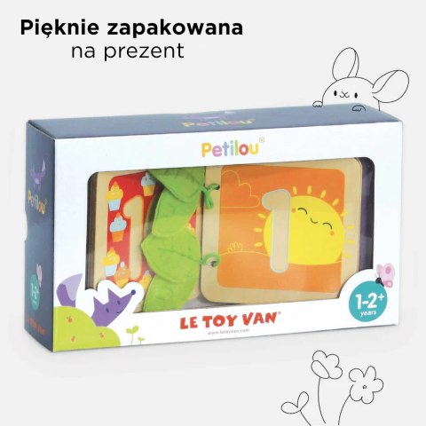 Drewniana książeczka z liczbami Le Toy Van