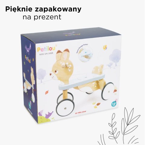 Jeździk drewniany jelonek Le Toy Van