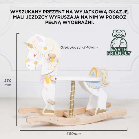 Konik na biegunach Jednorożec Le Toy Van