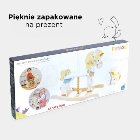 Konik na biegunach Jednorożec Le Toy Van