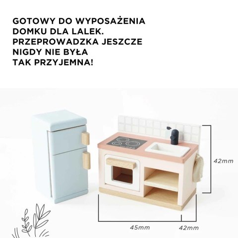 Mebelki do domku dla lalek Zestaw startowy 35 elementów Le Toy Van