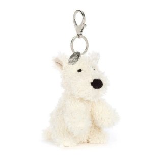 Jellycat Breloczek Terrier Kremowy 11 cm