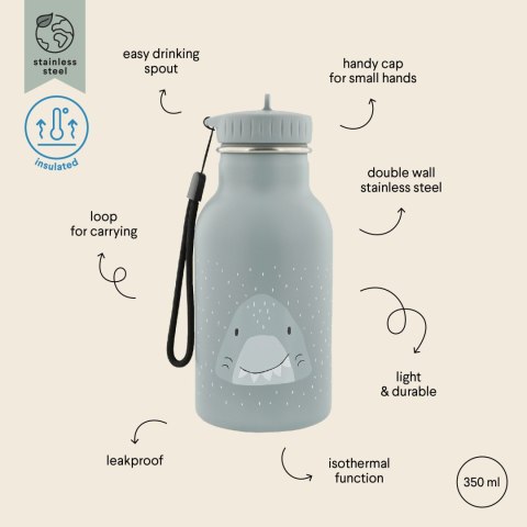 Termiczna butelka 350 ml - Rekin