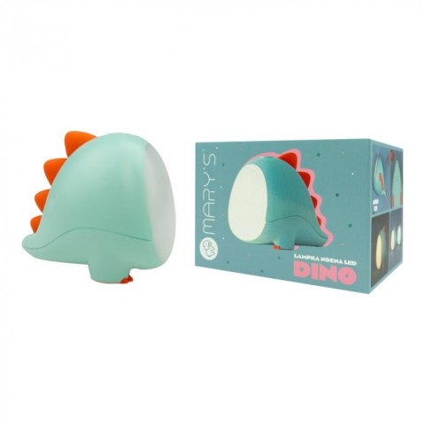 MARY'S MW20534 Lampka nocna led Dino zielony