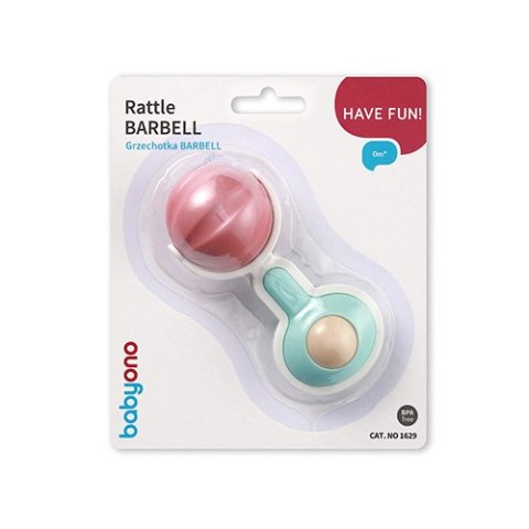 Babyono Grzechotka BARBELL