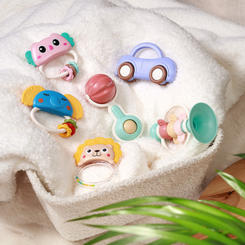 Babyono Grzechotka Auto CAR