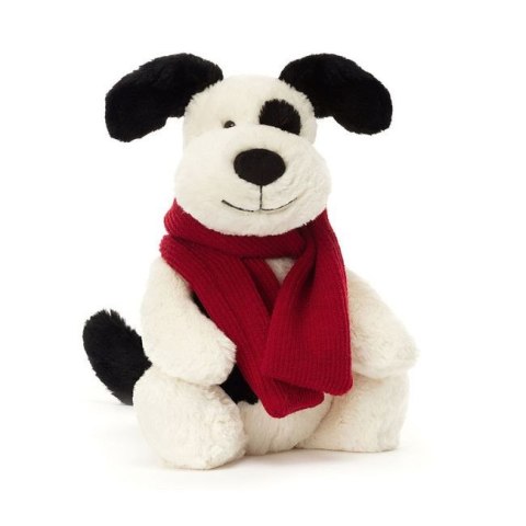 Jellycat Łaciaty Piesek z Szalikiem 31 cm