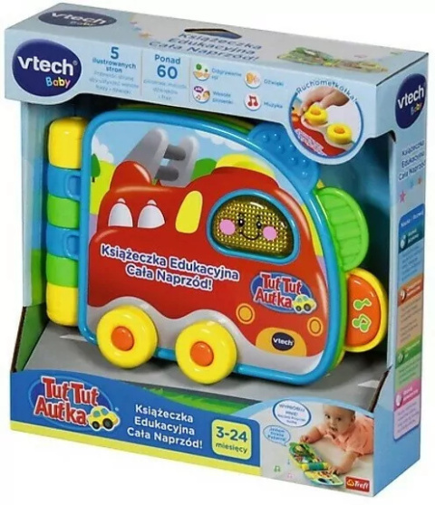 VTech Książeczka edukacyjna - cała naprzód!