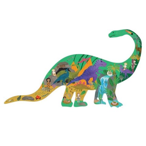 Floss & Rock Dinozaury Puzzle 80 elementów