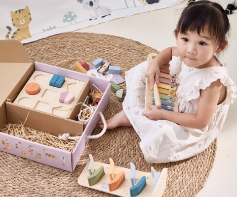 Viga Zestaw zabawek Pudełko Box 18-24m