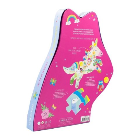 Floss & Rock Tęczowe Wróżki Puzzle 40 elementów