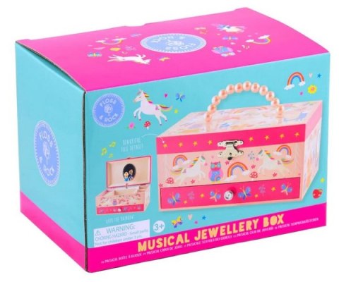 Floss & Rock Tęczowe Wróżki Szkatułka z Pozytywką
